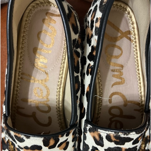 Sam Edelman Women's Loraine Leopard-Print Loafers Size 9 - Picture 4 of 9
